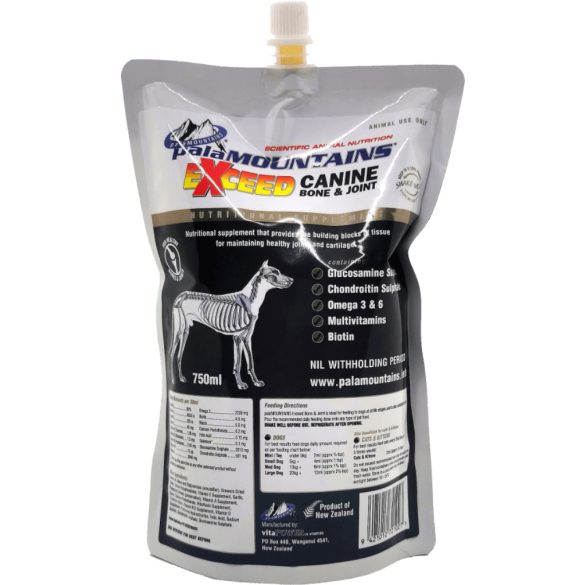 Ízületvédő multivitamin kutyáknak – Exceed Bone & Joint 750 ml