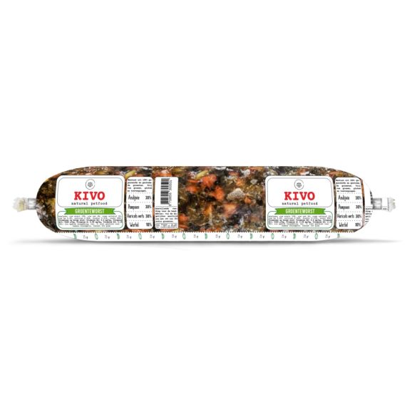 KIVO Zöldség rolád kutyáknak – párolt zöldségkeverék 250g