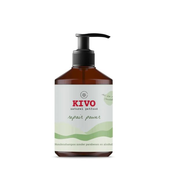 KIVO Kutyasampon aloe verával és shea vajjal érzékeny bőrre 500ml
