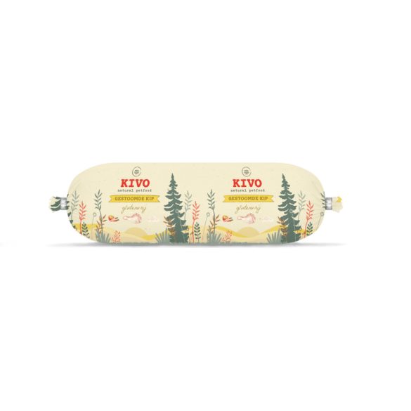 KIVO Párolt csirkehús rolád kutyáknak -600 g