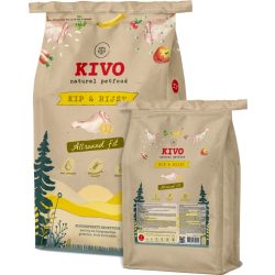   KIVO Csirke & Rizs – gluténmentes, hidegen sajtolt felnőtt kutyatáp - Mindennapi Fittség