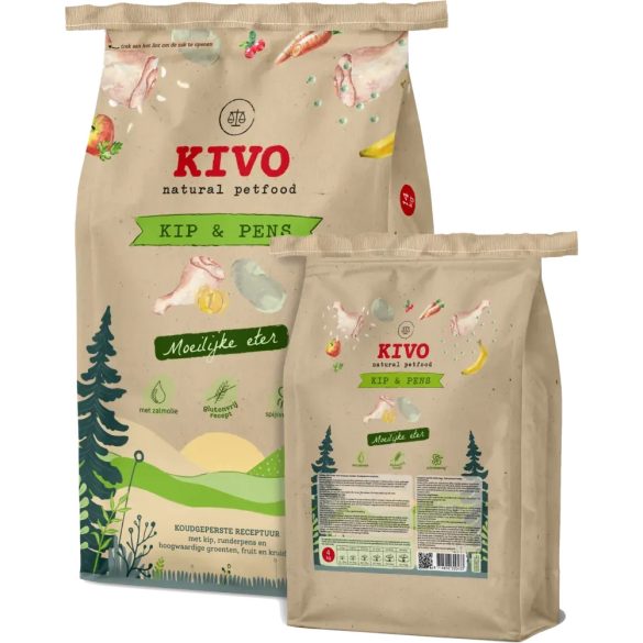  KIVO Pacal – gluténmentes, hidegen sajtolt táp válogatós kutyáknak